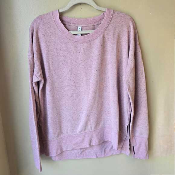 Athleta Tops - Athleta Women's Pink Sweatshirt Size P Oversized Classic Minimalist Comfy